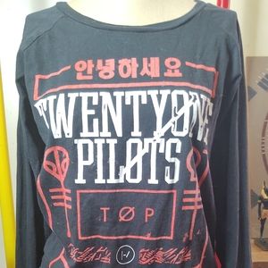 Twenty one Pilots long sleeved tee Blurryface M